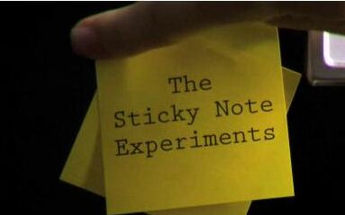 Sticky Note experiment