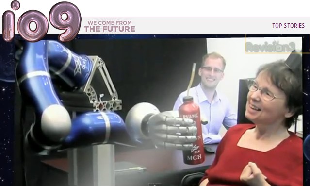 Robot uprising, or humans becoming cyborgs?
